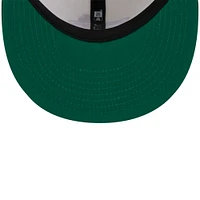 Men's New Era x Staple  Cream/Black Miami Heat NBA Two-Tone 59FIFTY Fitted Hat