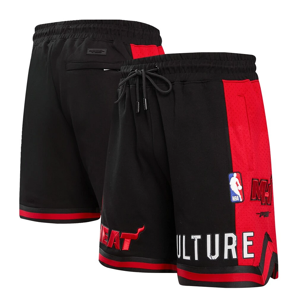 Men's Pro Standard Black Miami Heat 2023/24 City Edition DK Shorts
