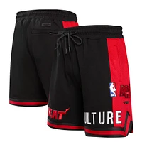 Men's Pro Standard Black Miami Heat 2023/24 City Edition DK Shorts