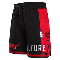Men's Pro Standard Black Miami Heat 2023/24 City Edition DK Shorts