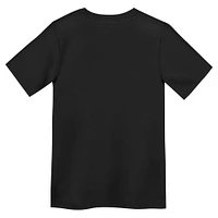Preschool Jordan Brand Black Miami Heat Essential Jumpman T-Shirt