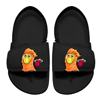 Toddler ISlide Black Miami Heat Mascot Slide Sandals