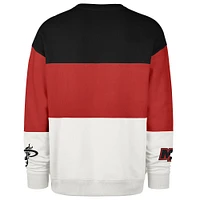 Sweat-shirt à capuche unisexe '47 Red Miami Heat 2024/25 City Edition On Five Maximalist