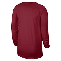 Unisex Nike Red Miami Heat 2023/24 Legend On-Court Practice Long Sleeve T-Shirt