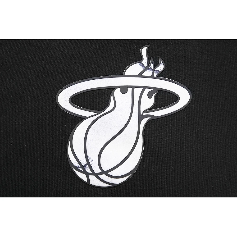 Women's Pro Standard Black Miami Heat 2023/24 City Edition Cropped Pullover Hoodie