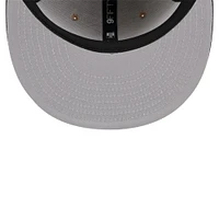 Youth New Era Tan/Black Miami Heat 2024 NBA Draft 9FIFTY Snapback Hat