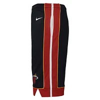 Youth Nike Black Miami Heat Swingman Performance Shorts – Icon Edition