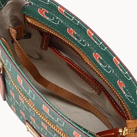 Dooney & Bourke Miami Hurricanes Signature Small Zip Crossbody