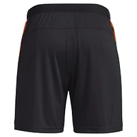 Men's adidas  Black Miami Hurricanes Designed for Training 7" AEROREADY Shorts
