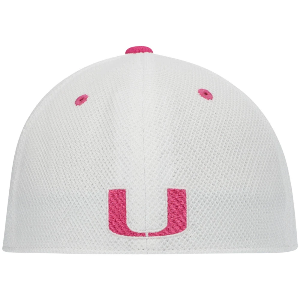 Men's adidas Miami Hurricanes On-Field Baseball Fitted Hat