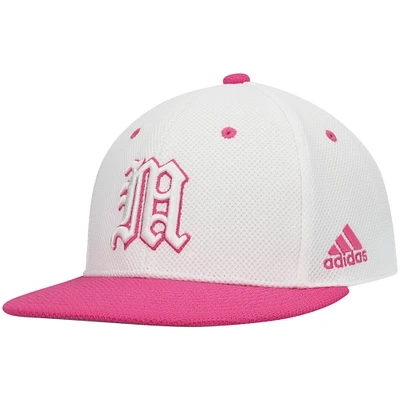 Men's adidas Miami Hurricanes On-Field Baseball Fitted Hat