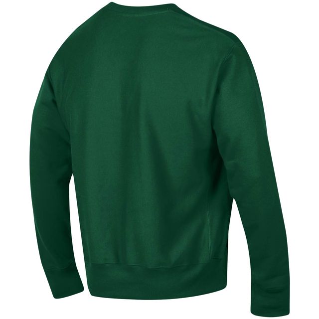Sweat-shirt à tissage inversé Champion Miami Hurricanes Arch pour homme, vert
