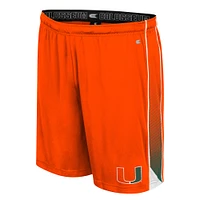 Men's Colosseum Orange Miami Hurricanes Online Shorts