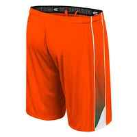 Men's Colosseum Orange Miami Hurricanes Online Shorts