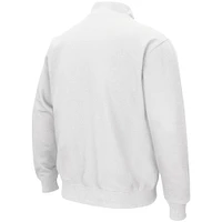 Veste Colosseum White Miami Hurricanes Tortugas Logo Quarter-Zip pour homme