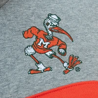 Men's Mitchell & Ness Green Miami Hurricanes Head Coach Pullover Hoodie