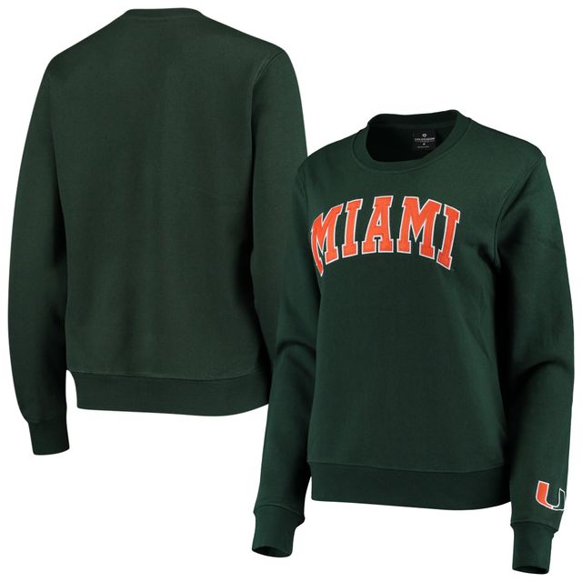 Sweat Colosseum Miami Hurricanes Campanile vert pour femme