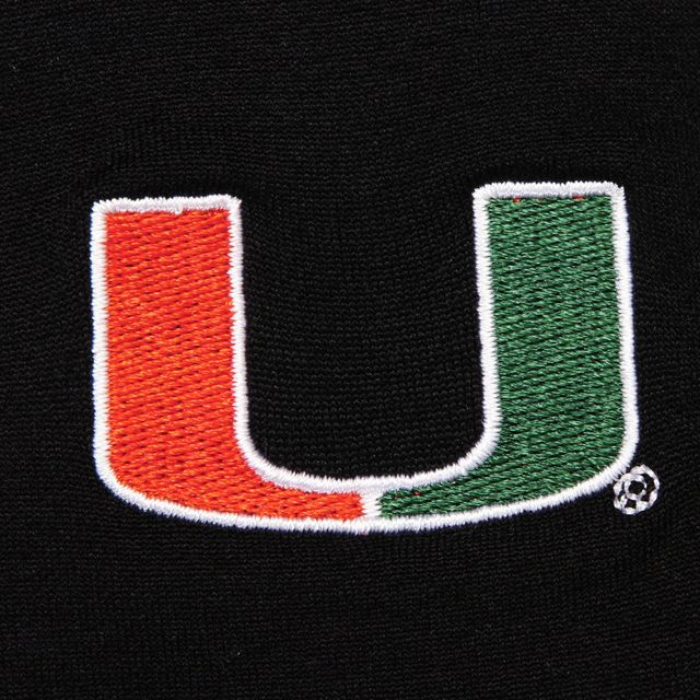 Legging en molleton noir ZooZatz Miami Hurricanes pour femme