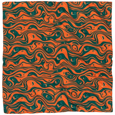 Écharpe pour cheveux ZooZatz Miami Hurricanes