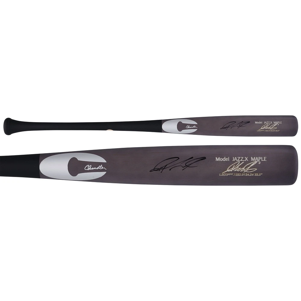 Jazz Chisholm Jr. Miami Marlins Autographed Chandler Game Model Bat 