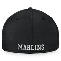 Men's Fanatics Black/Blue Miami Marlins Core Flex Hat