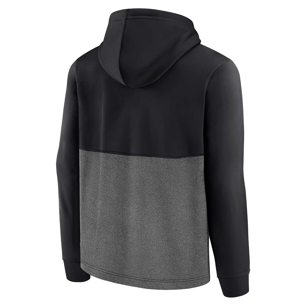 Men's Fanatics Black Miami Marlins Call the Shots Pullover Hoodie
