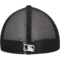 Men's New Era  Black/White Miami Marlins 2023 On-Field Batting Practice Low Profile 59FIFTY Fitted Hat