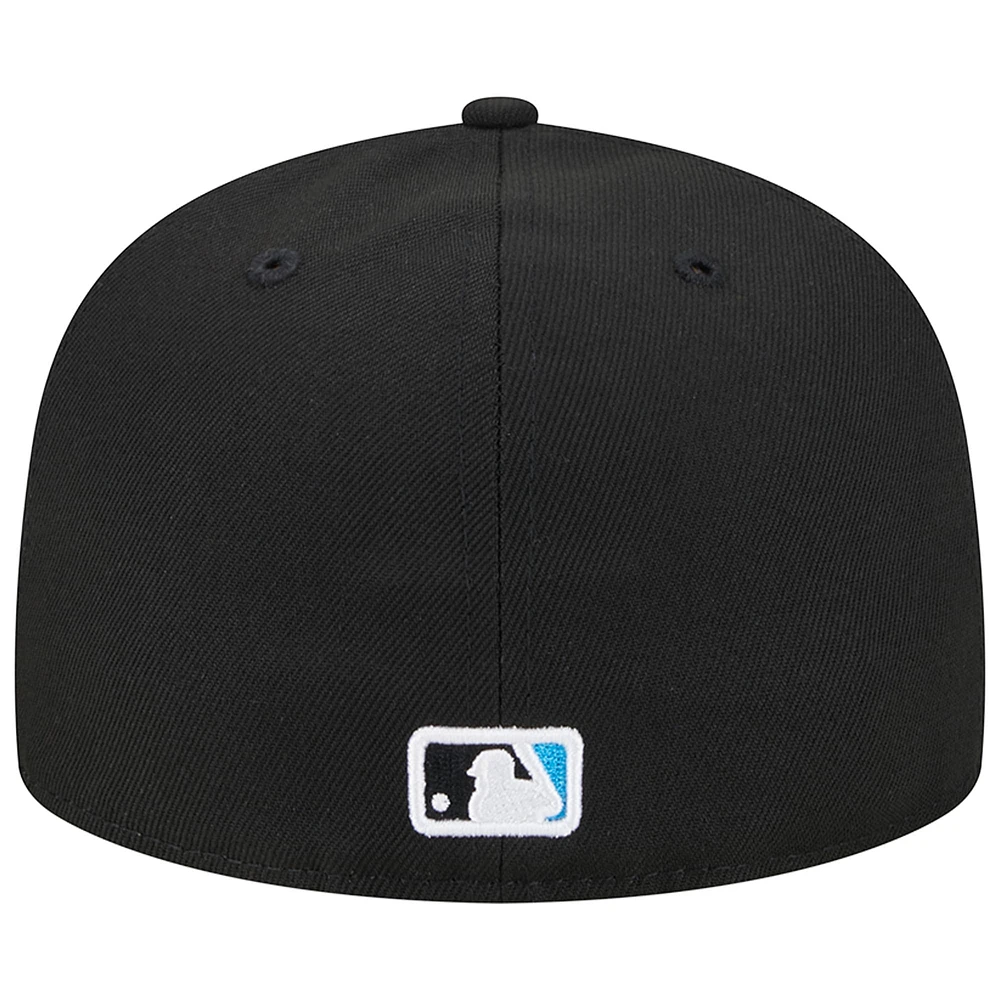 Men's New Era Black Miami Marlins  2017 MLB All-Star Game Team Color 59FIFTY Fitted Hat