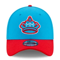 Men's New Era Blue/Red Miami Marlins 2021 City Connect 39THIRTY Flex Hat