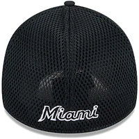 Men's New Era Miami Marlins Neo 39THIRTY Flex Hat