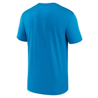 Men's Nike Blue Miami Marlins Wordmark Legend Performance Big & Tall T-Shirt