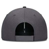 Men's Nike  Gray Miami Marlins Club Performance Adjustable Hat