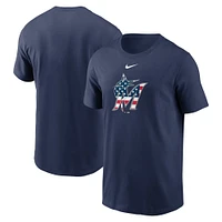 Men's Nike Navy Miami Marlins Americana T-Shirt