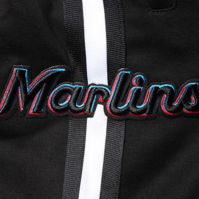 Short d'équipe Miami Marlins Pro Standard noir pour homme