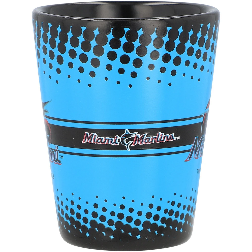 Miami Marlins 2oz. Full Wrap Collectible Shot Glass