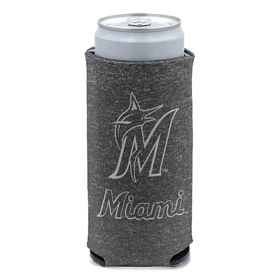 WinCraft Miami Marlins 12oz. Team Logo Slim Can Cooler