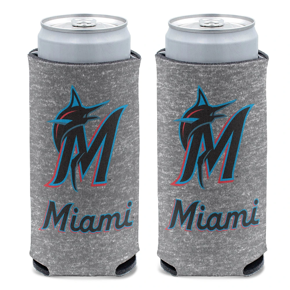WinCraft Miami Marlins 12oz. Team Slim Can Cooler