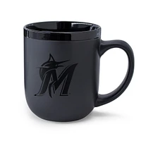 WinCraft Miami Marlins 17oz. Black Tonal Mug