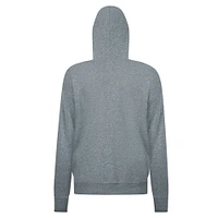 Women's Levelwear  Gray Miami Marlins St. Patrick's Day Adorn Shamrock Pullover Hoodie