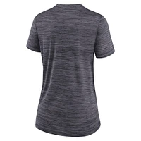 Women's Nike  Black Miami Marlins Authentic Collection Velocity Performance T-Shirt