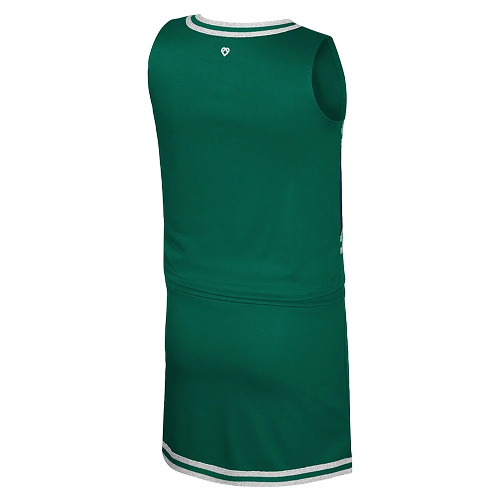 Girls Youth Colosseum Green Michigan State Spartans Cheerleader Top & Skirt Set