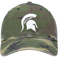Men's '47 Camo Michigan State Spartans Clean Up Core Adjustable Hat