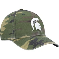 Men's '47 Camo Michigan State Spartans Clean Up Core Adjustable Hat