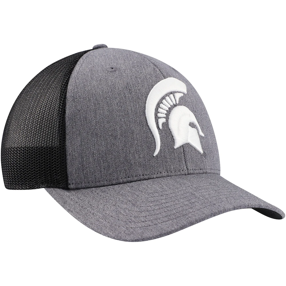 Men's '47 Charcoal Michigan State Spartans Carbon Trucker Adjustable Hat