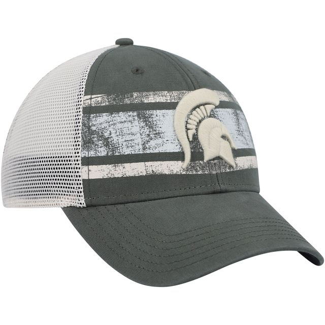 Casquette snapback de camionneur MVP Interlude MVP des Michigan State Spartans '47 vert/blanc pour hommes