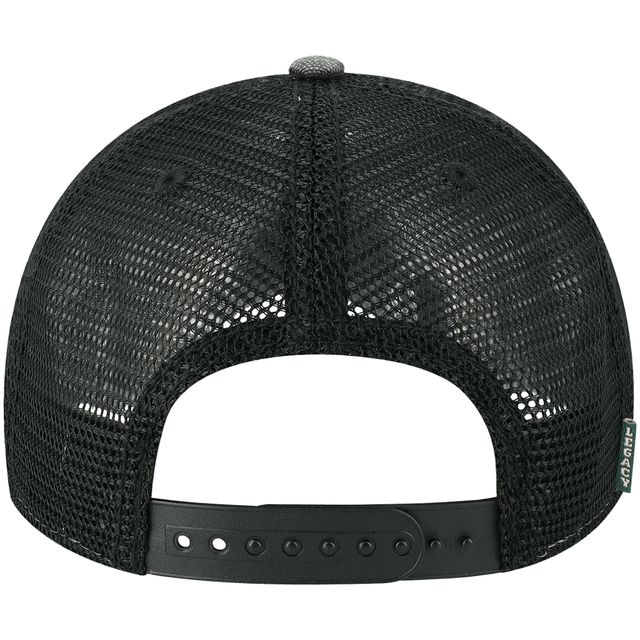 Casquette snapback de camionneur noire Michigan State Spartans Sun & Bars Dashboard pour hommes