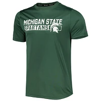 Men's Champion Green Michigan State Spartans Impact Knockout T-Shirt