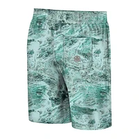 Men's Colosseum Green Michigan State Spartans Realtree Aspect Ohana Swim Shorts