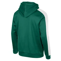 Men's Colosseum  Green Michigan State Spartans Reese Full-Zip Hoodie