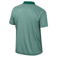 Men's Colosseum Green Michigan State Spartans Striped Polo